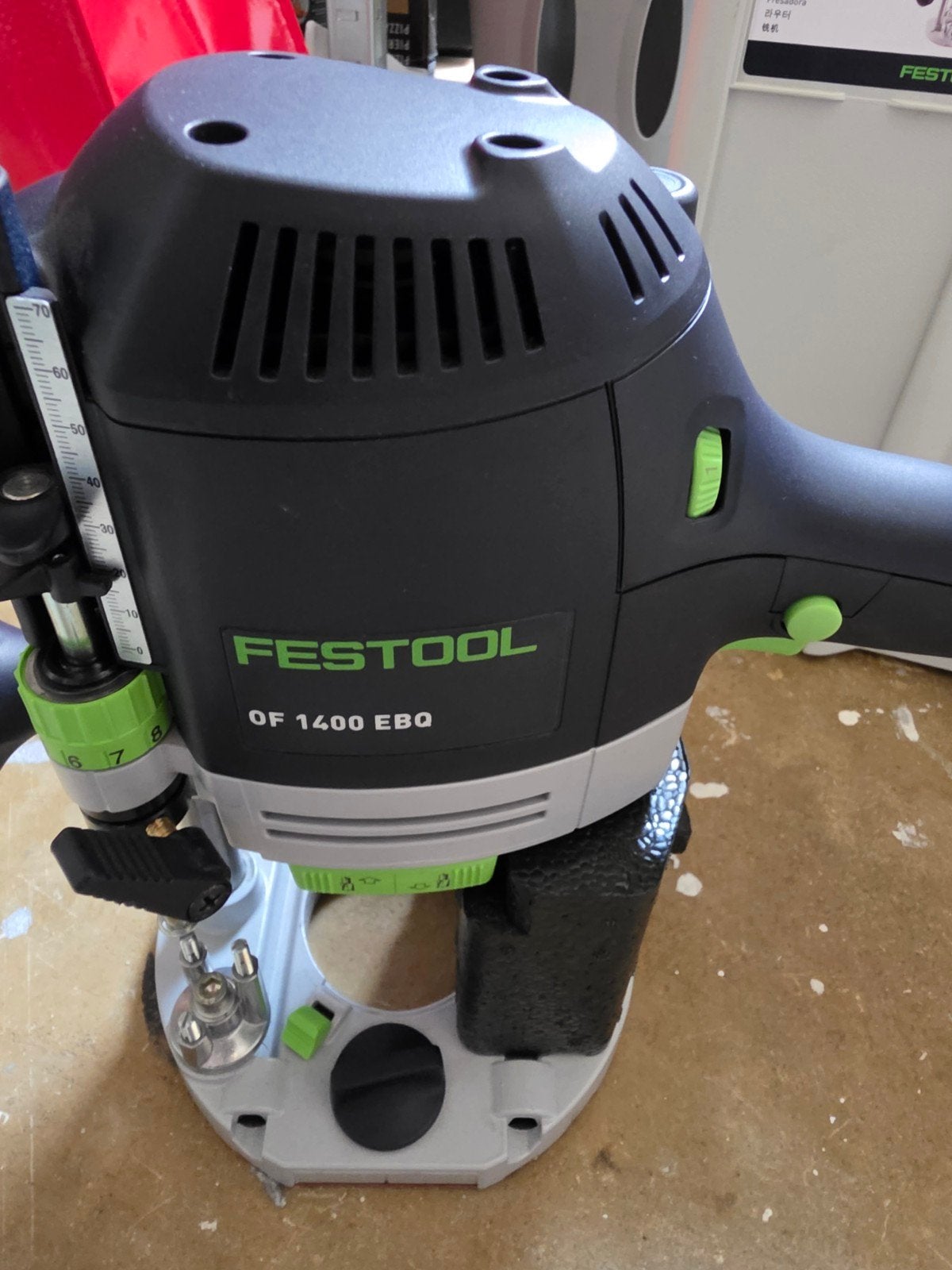Festool OF 1400 EBQ-Plus Bovenfrees, Ophalen, Nieuw, Bovenfrees, Festool