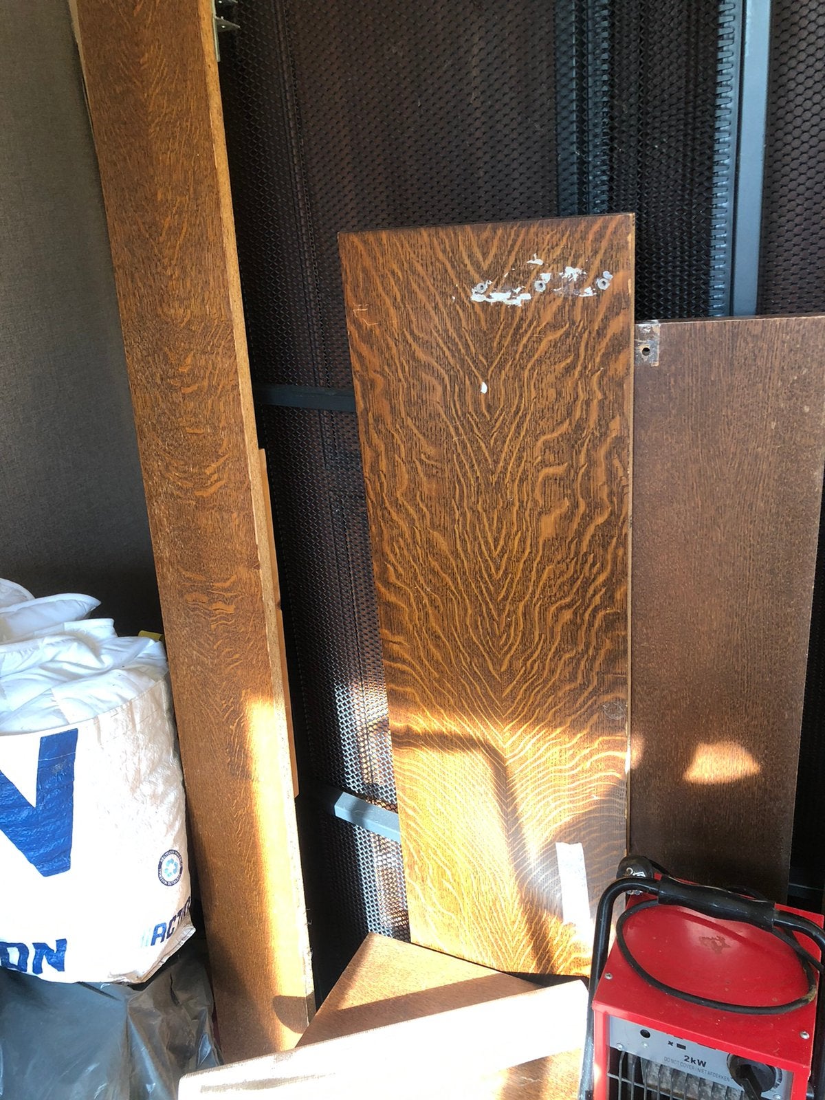 2-persoonsbed houten bed + stalen bed bodem te koop, Ophalen of Verzenden, Zo goed als nieuw, Tweepersoons, Hout