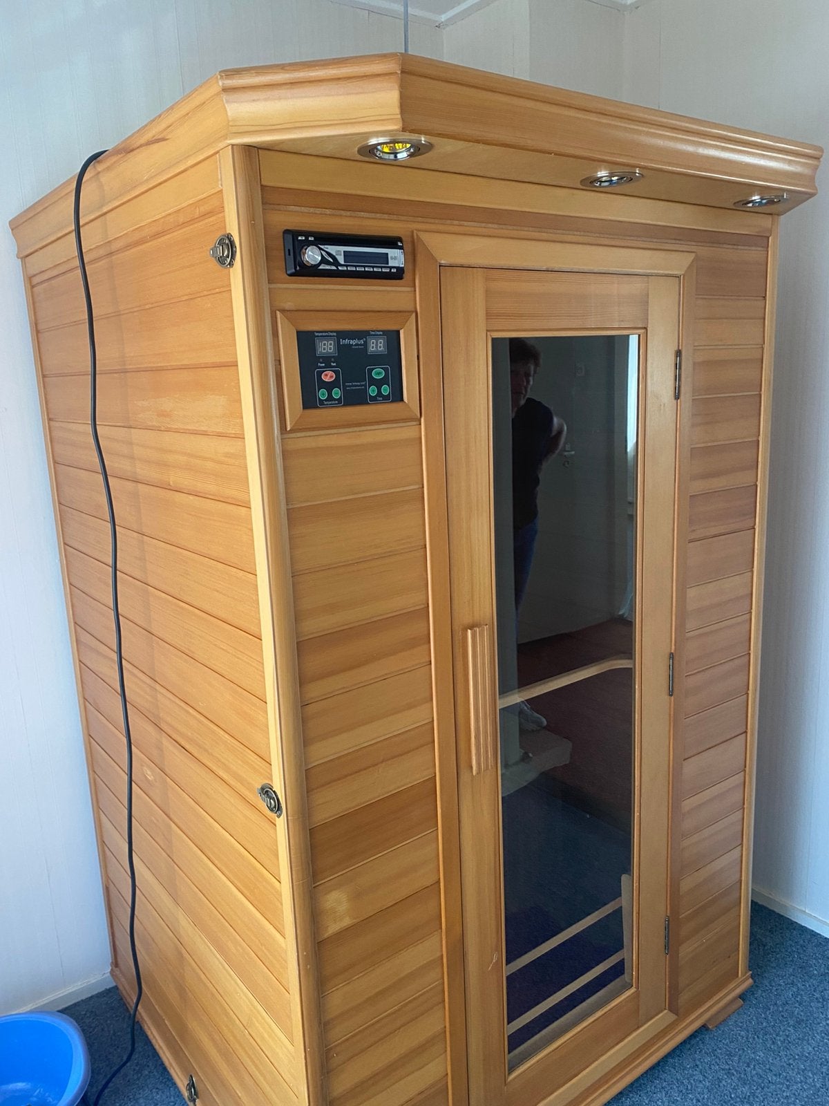 Infra rood dauna, Ophalen, Zo goed als nieuw, Complete sauna