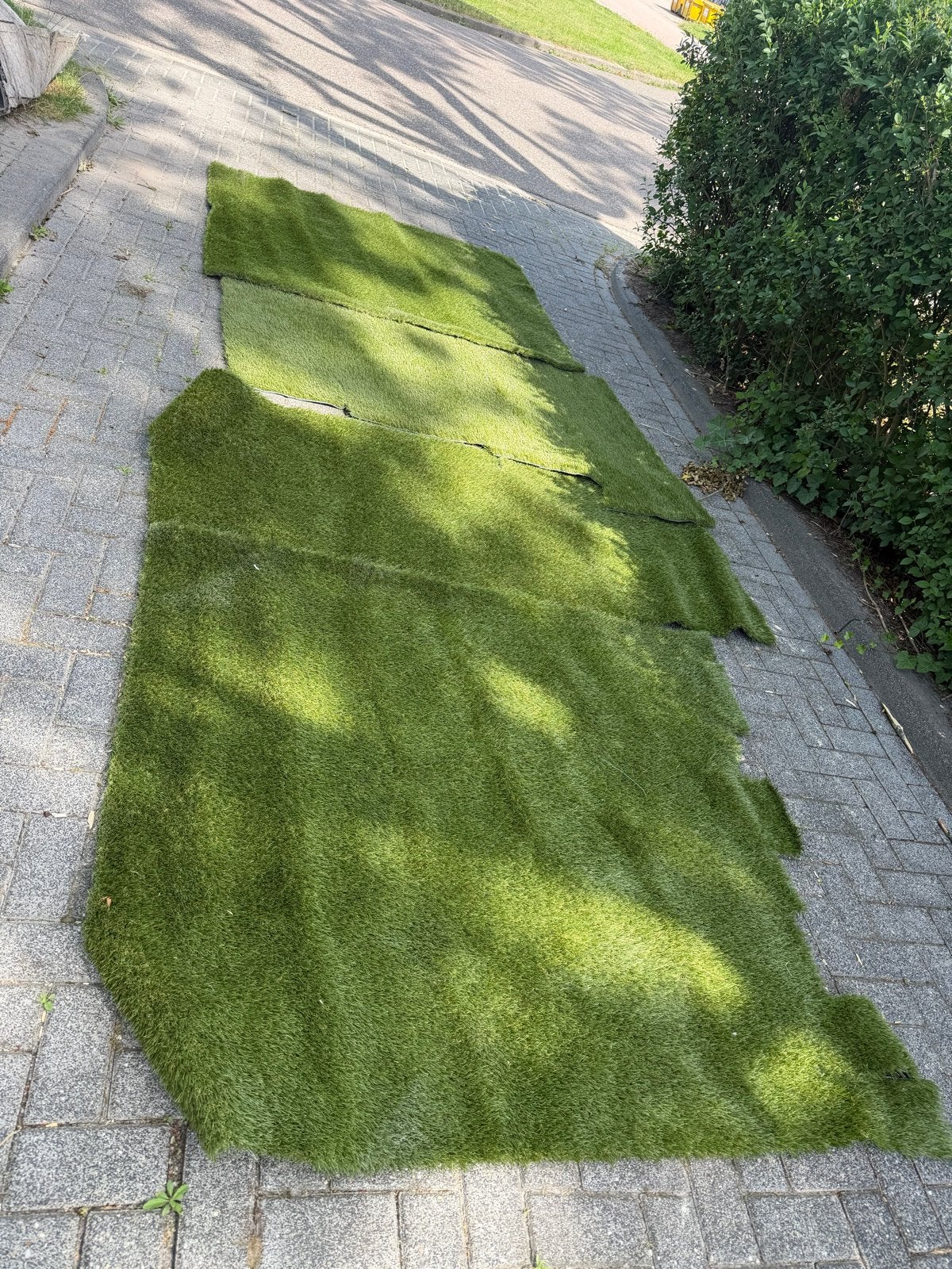 Kunstgrasmatten - Diverse stukken, Tuin en Terras, Gras en Kunstgras, Ophalen of Verzenden, Gebruikt, Minder dan 10 m², Kunstgras