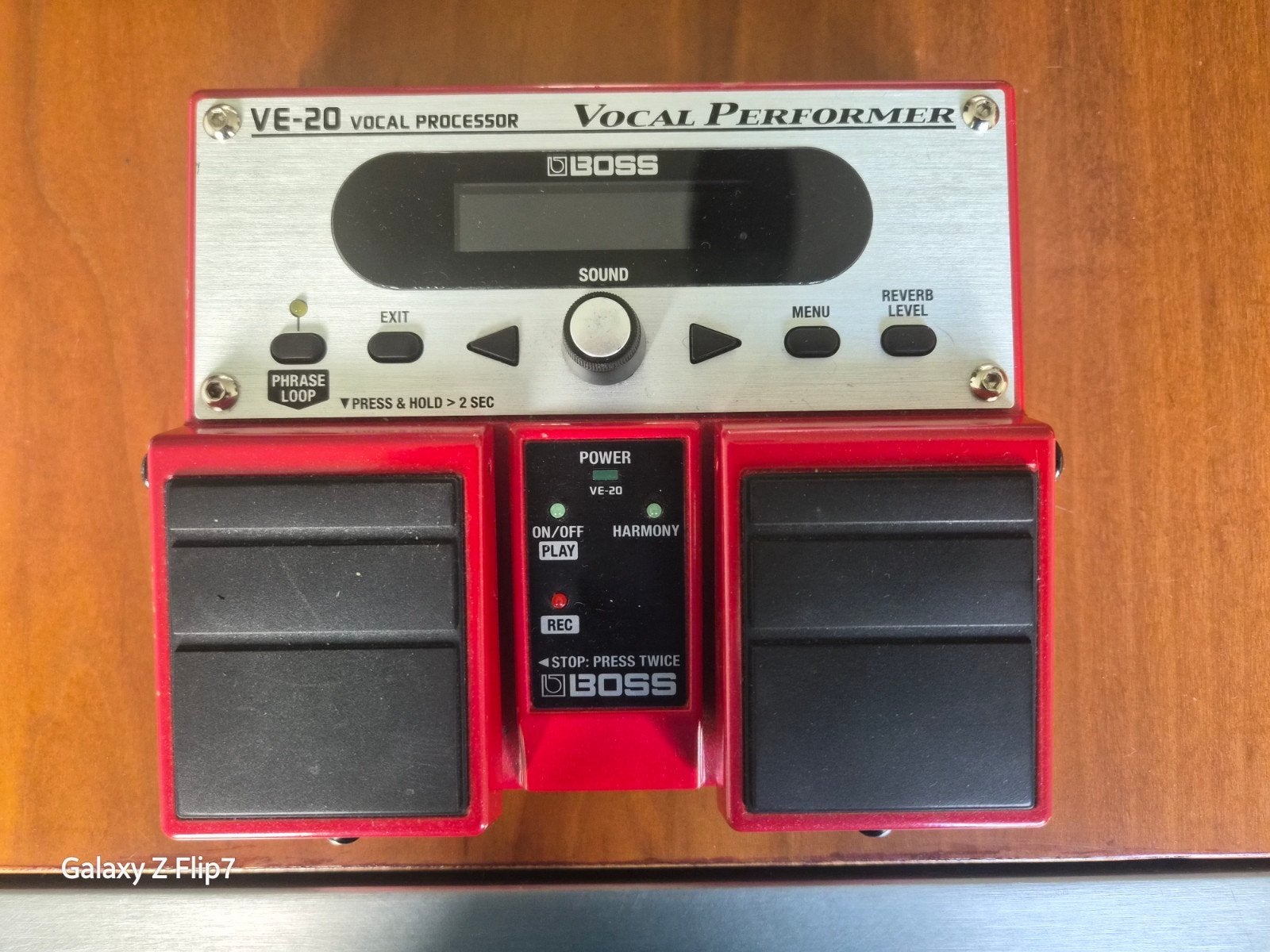 Boss VE-20 Vocal Performer Vocal Processor, Ophalen of Verzenden, Gebruikt, Reverb