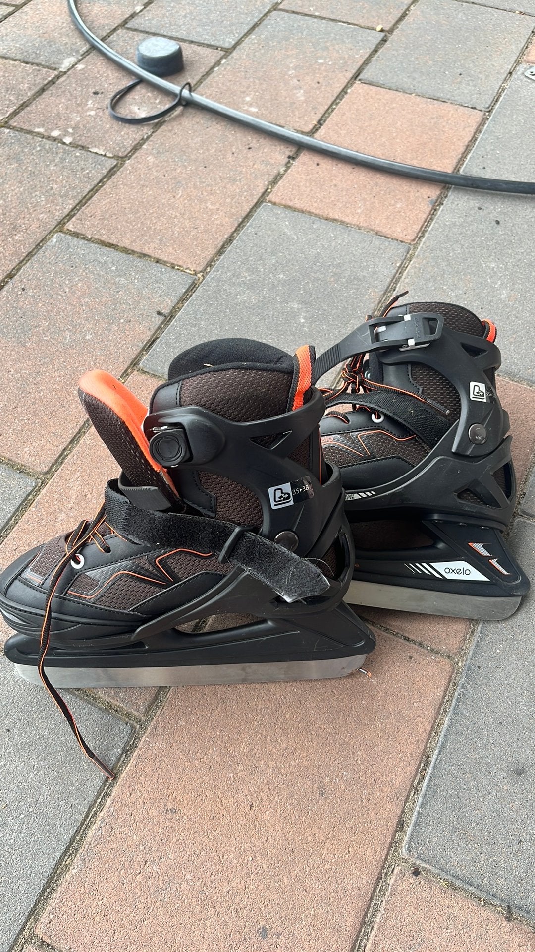 Kinderschaats 35-38, Ophalen of Verzenden, Zo goed als nieuw, IJshockeyschaatsen, Overige merken