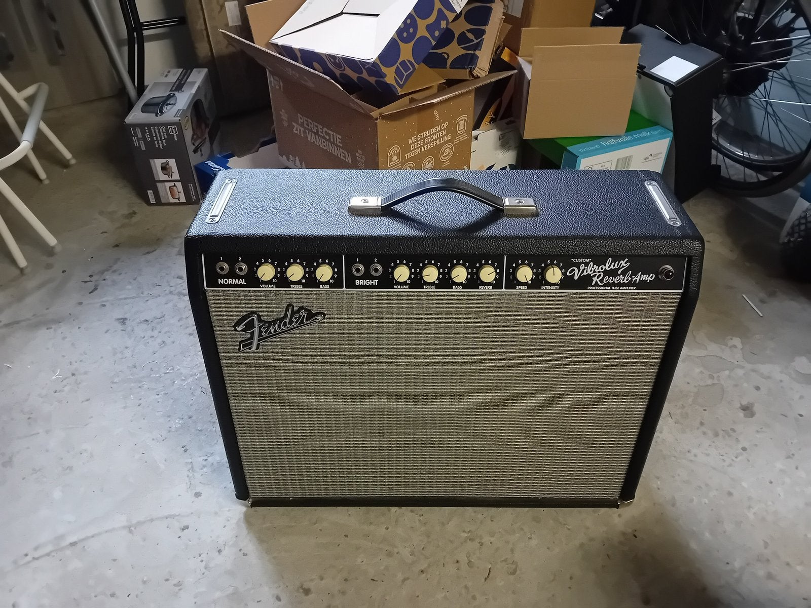 Fender Custom Vibrolux Reverb RI (2x10) 2007, Muziek en Instrumenten, Ophalen, Zo goed als nieuw, Gitaar, Minder dan 50 watt
