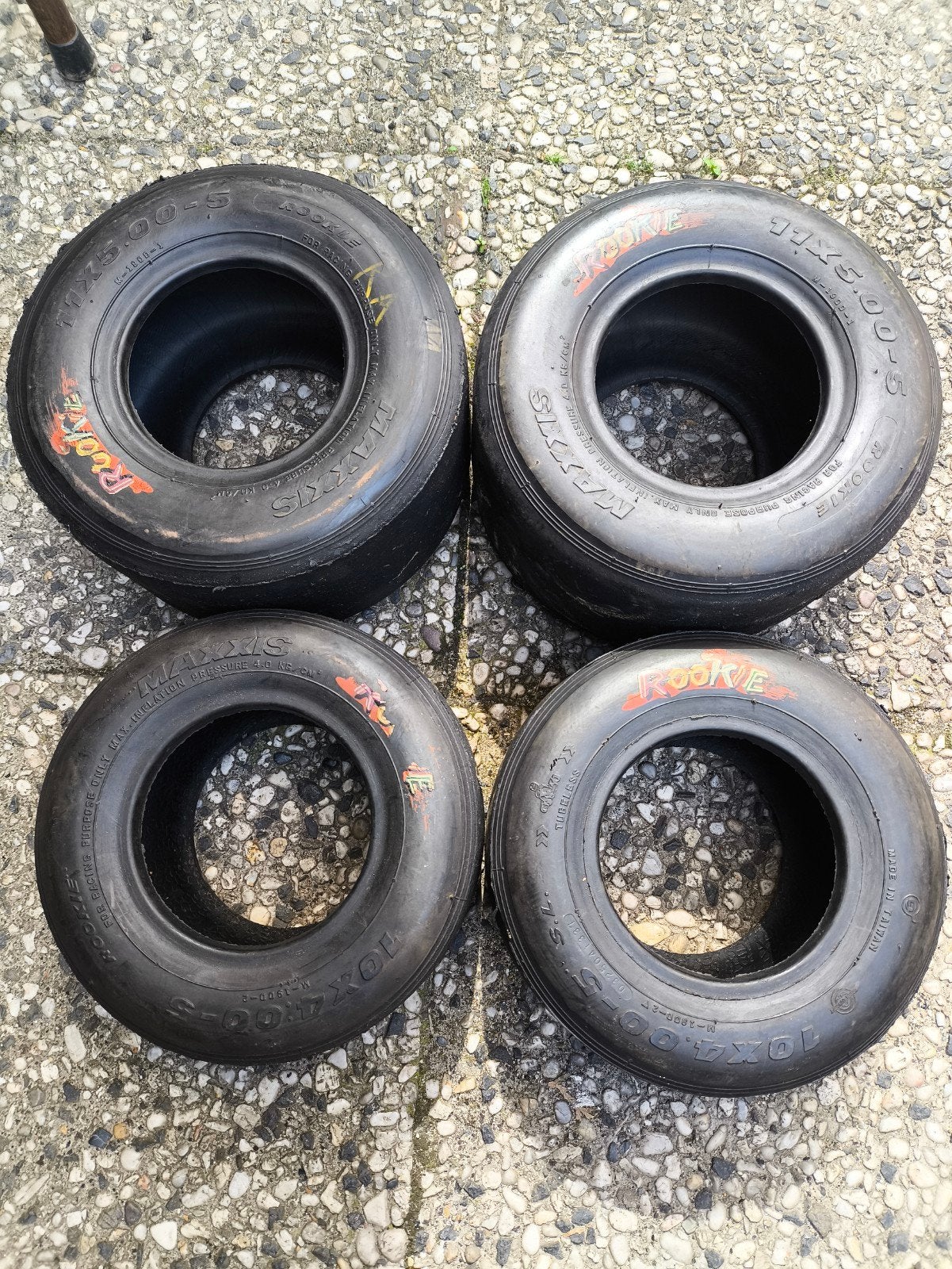 Kart banden Maxxis set, Ophalen of Verzenden, Gebruikt