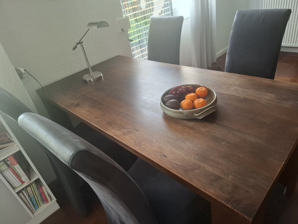 eettafel, gratis af te halen, Ophalen, Gebruikt, Strak modern/klassiek, Minder dan 4 stoelen