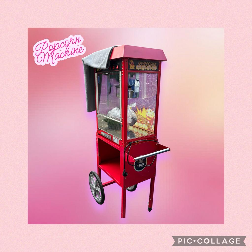 Popcorn machine te huur, Ophalen, Zo goed als nieuw, Overige