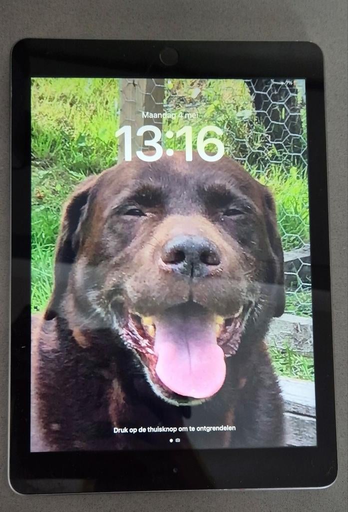 Goede Ipad 9.7 A1893, Gebruikt, 32 GB, Apple iPad, Zwart