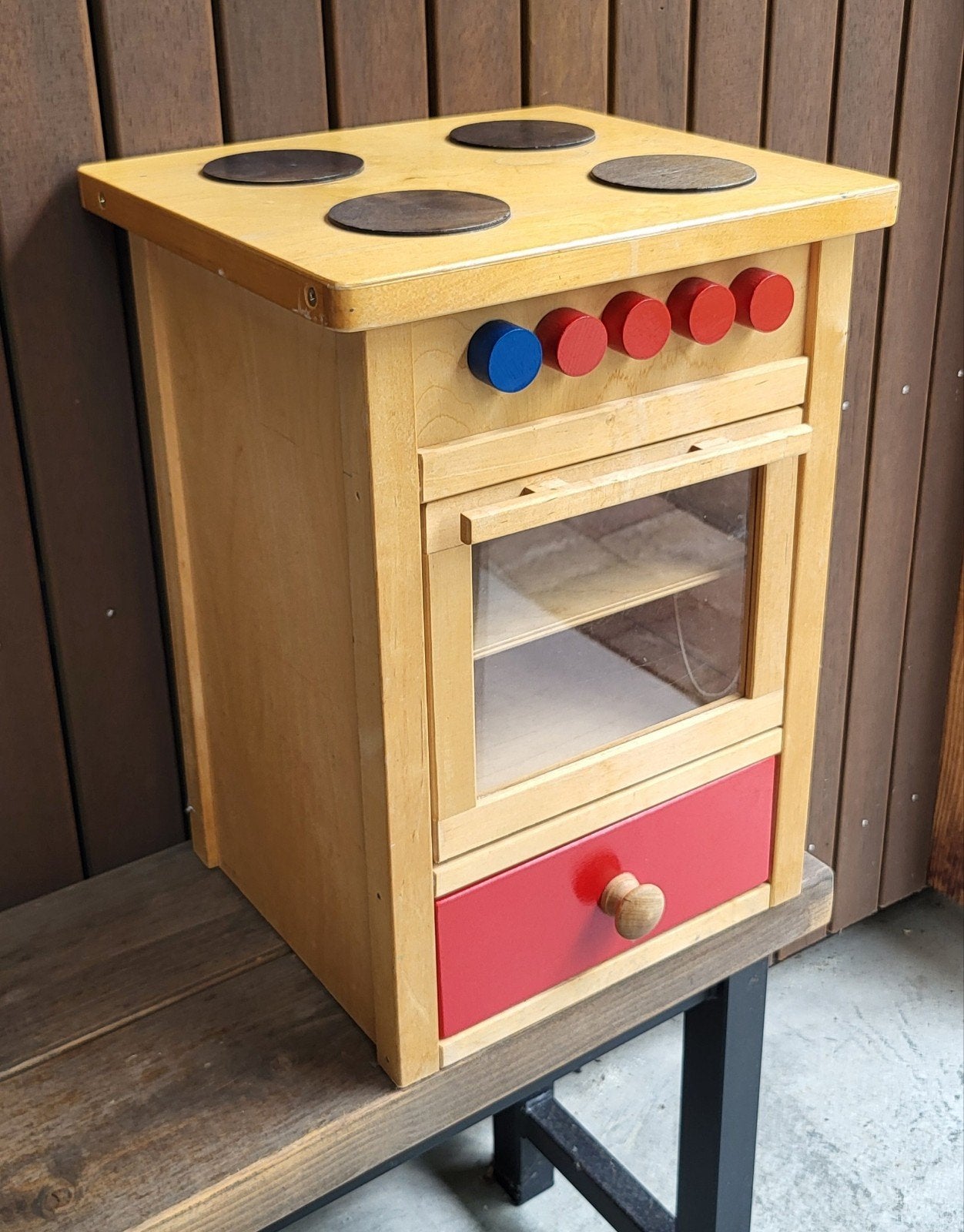 Houten Speelkeuken met uitgebreide accessoires set, Ophalen of Verzenden, Gebruikt, Hout, Speelkeuken