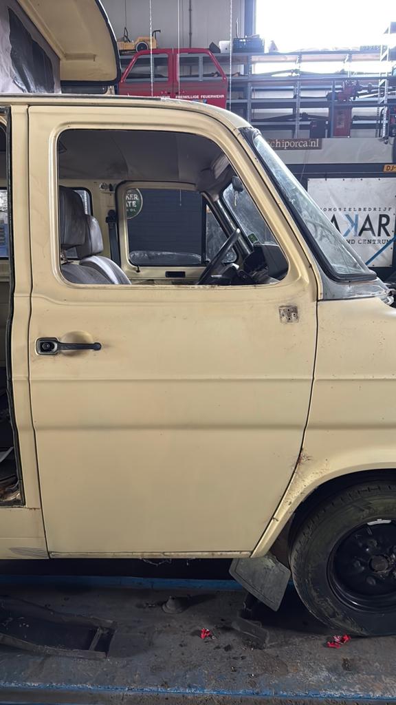 Ford transit mk 2 rechter voordeur in goede staat, Ophalen, Ford, Deur