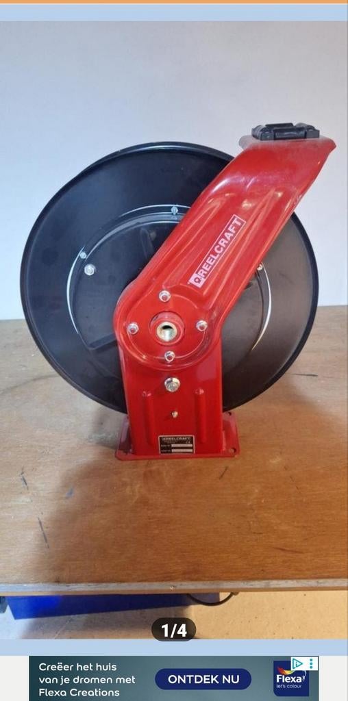 Reelcraft haspel, Doe-het-zelf en Verbouw, Gereedschap | Handgereedschap, Gebruikt, Ophalen