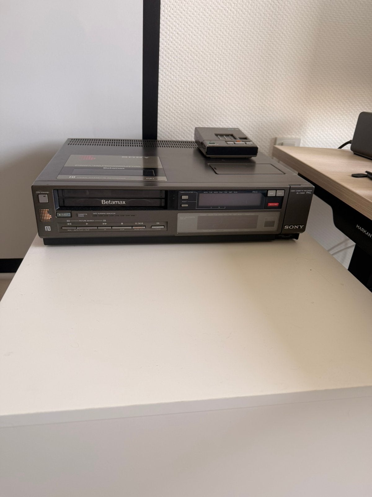 Betamax SL-C80E, Ophalen of Verzenden, Zo goed als nieuw