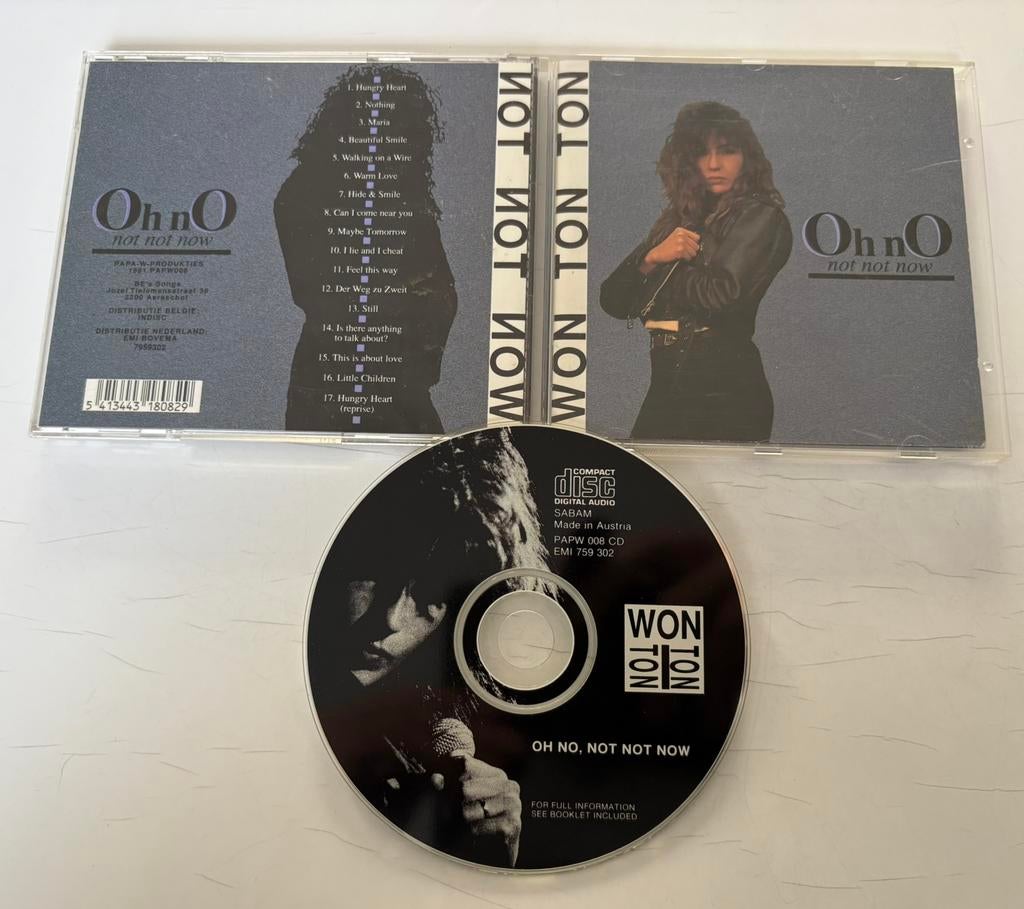 Won Ton Ton - Oh no, not not now, Cd's en Dvd's, Ophalen of Verzenden, Zo goed als nieuw