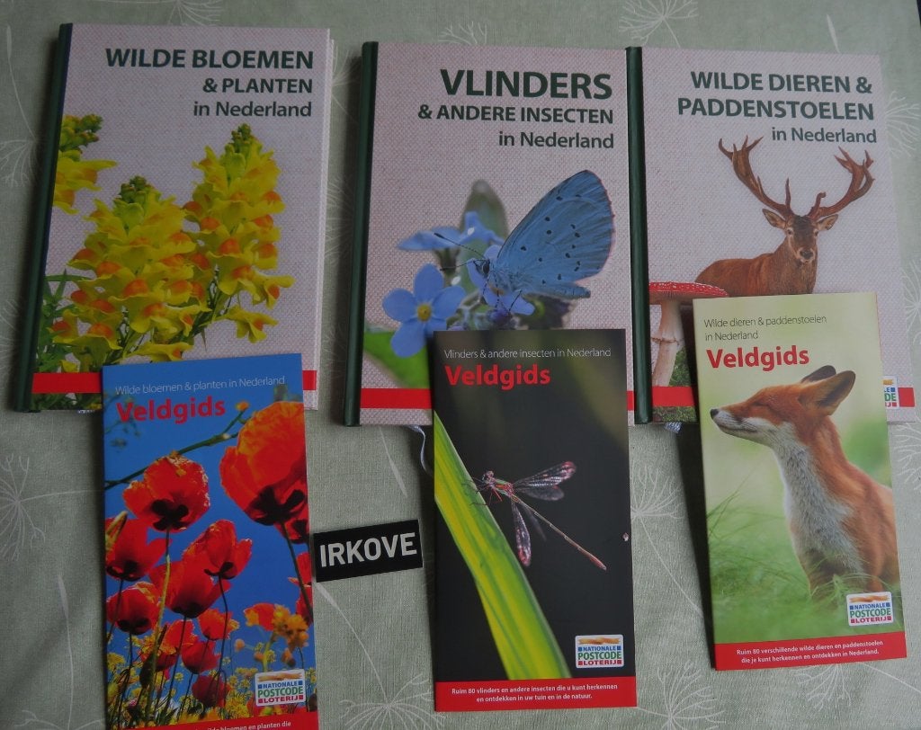 5 BOEKJES VAN DE SERIE! * Postcode Loterij *, Verzenden, Nieuw, Natuur algemeen, Postcodeloterij