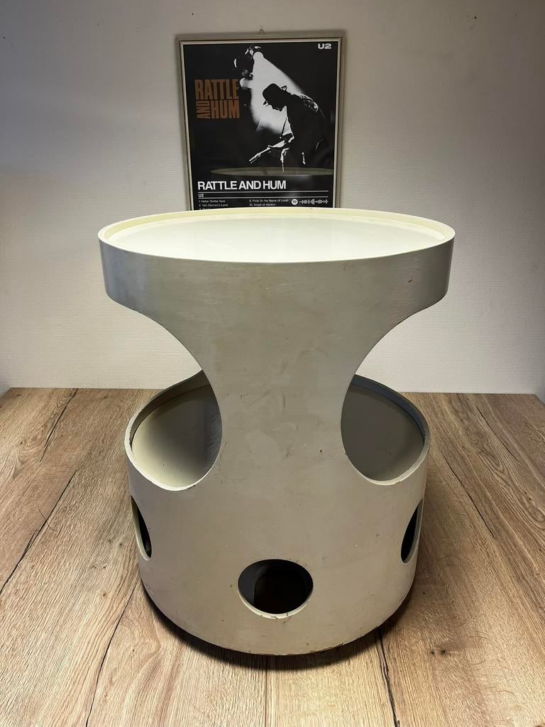 Vintage bar tafel trolley, Ophalen, Zo goed als nieuw, 75 cm of meer, 60 cm of meer