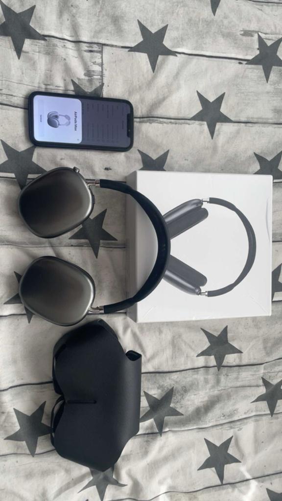 Apple AirPods Max - Spacegrijs, Audio, Tv en Foto, Koptelefoons, Overige merken, Ophalen of Verzenden, Zo goed als nieuw, Over oor (circumaural)