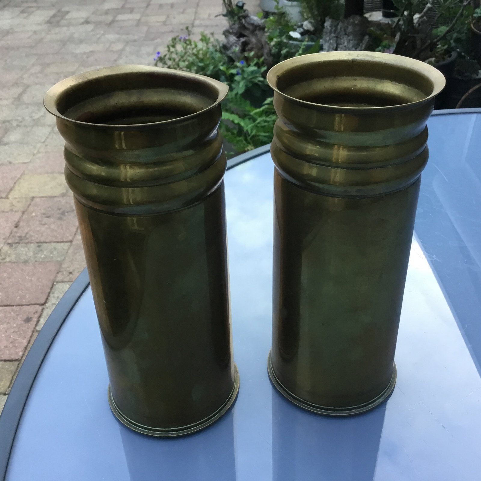 Twee 75mm M18 hulzen uit 1943, Ophalen