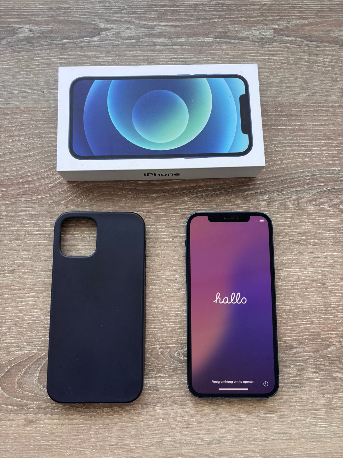 Iphone 12 128 gb, 128 GB, Blauw, 77 %, Ophalen of Verzenden