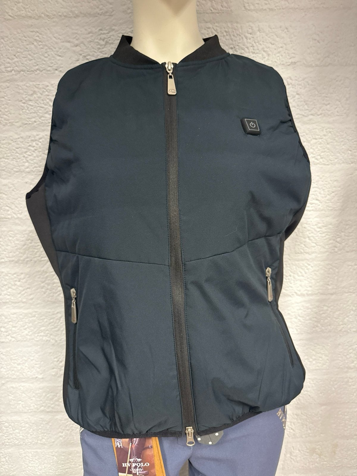 HKM verwarmbare bodywarmer blauw 40, Kleding | Dames, Ophalen of Verzenden, Zo goed als nieuw, Maat 38/40 (M), Blauw