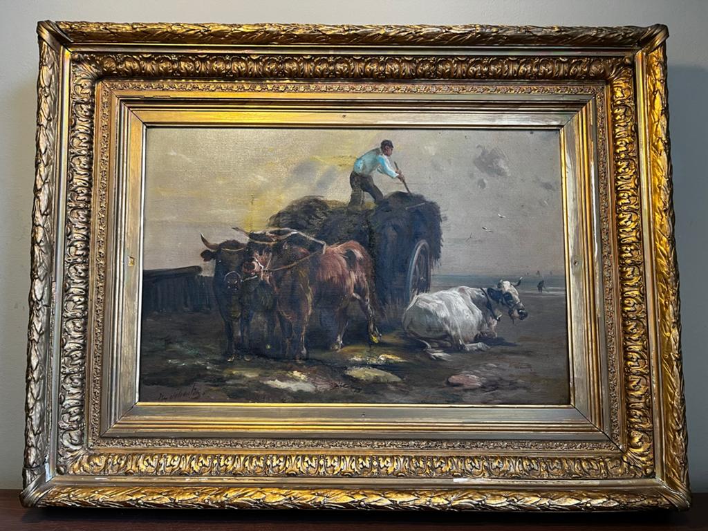 Schilderij Henry Schouten, Ophalen