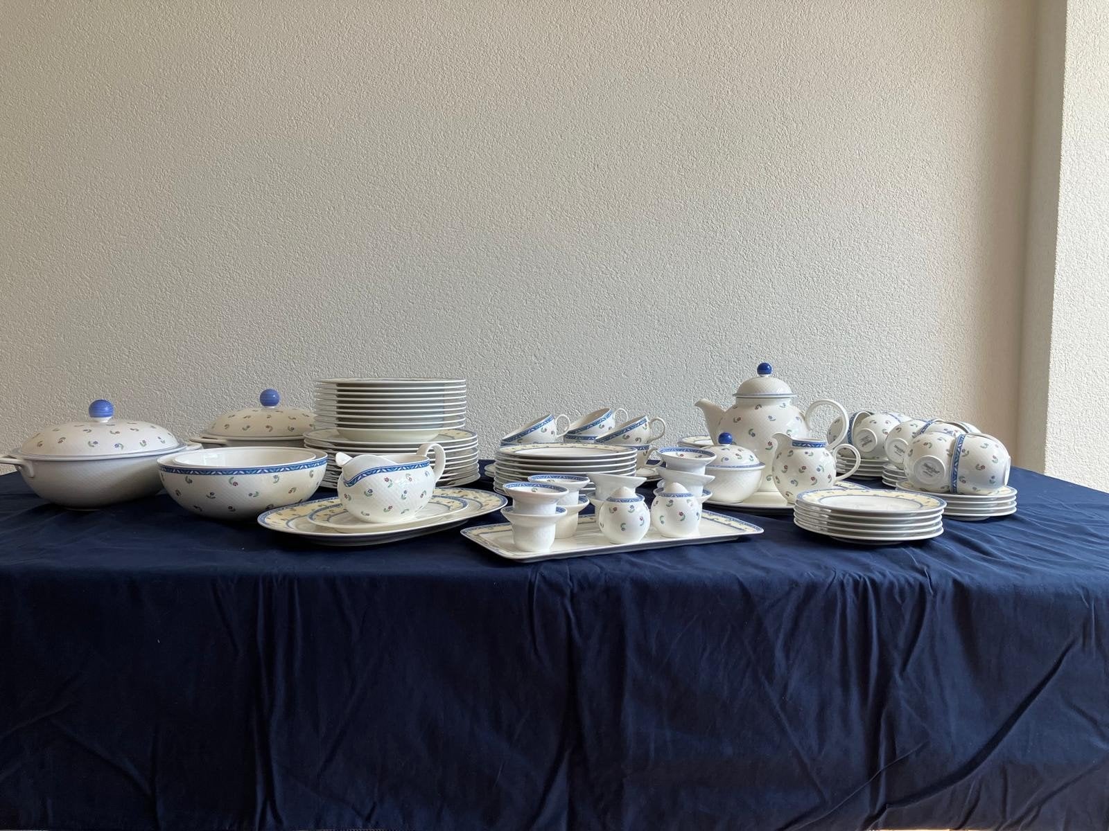 Villeroy & Boch Adeline Servies - Compleet ZGAN, Ophalen, Klassiek, Villeroy & Boch, Zo goed als nieuw
