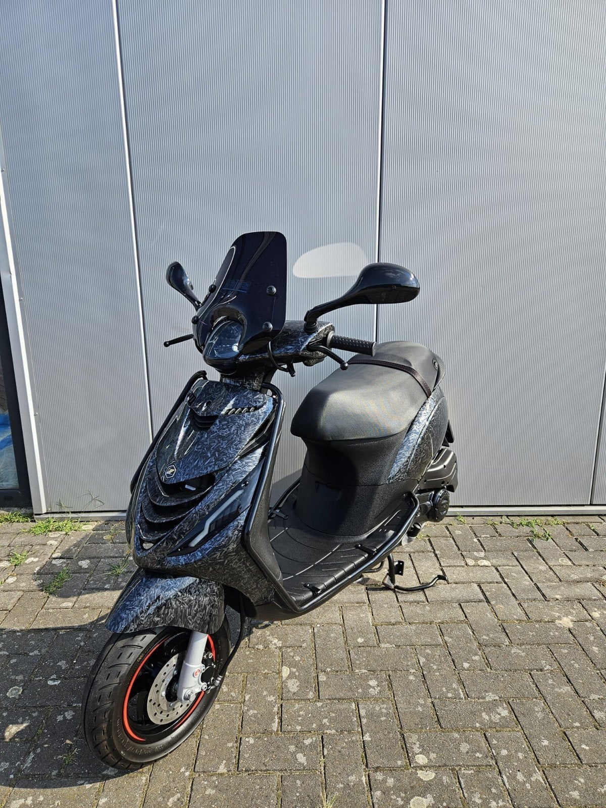 Piaggio Zip | SP | Custom 45Km Carbon | Full Option |, 1161AK, Piaggio, Zip, Ophalen of Verzenden