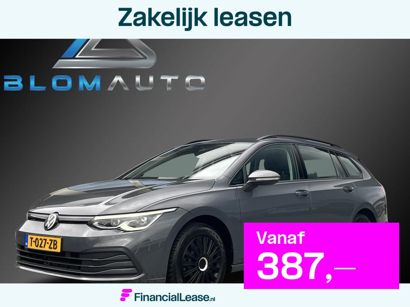 Volkswagen Golf Variant 1.5 eTSI 170PK DSG LPG-G3 IQ-LED+ACC, Automatische klimaatregeling, Stof, 4 cilinders, 700 kg