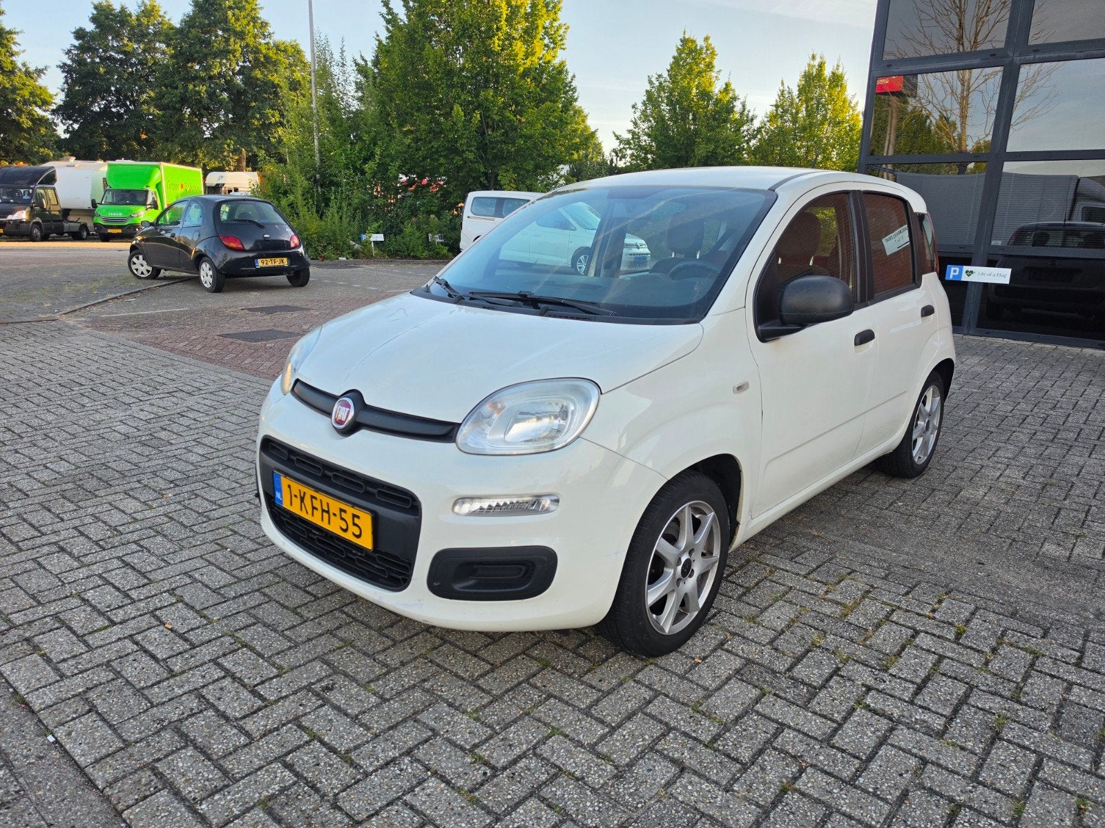 Fiat Panda 0.9 Twinair 48KW 2013 Wit, Auto's, Fiat, 31 €/maand, Panda, Wit, Origineel Nederlands