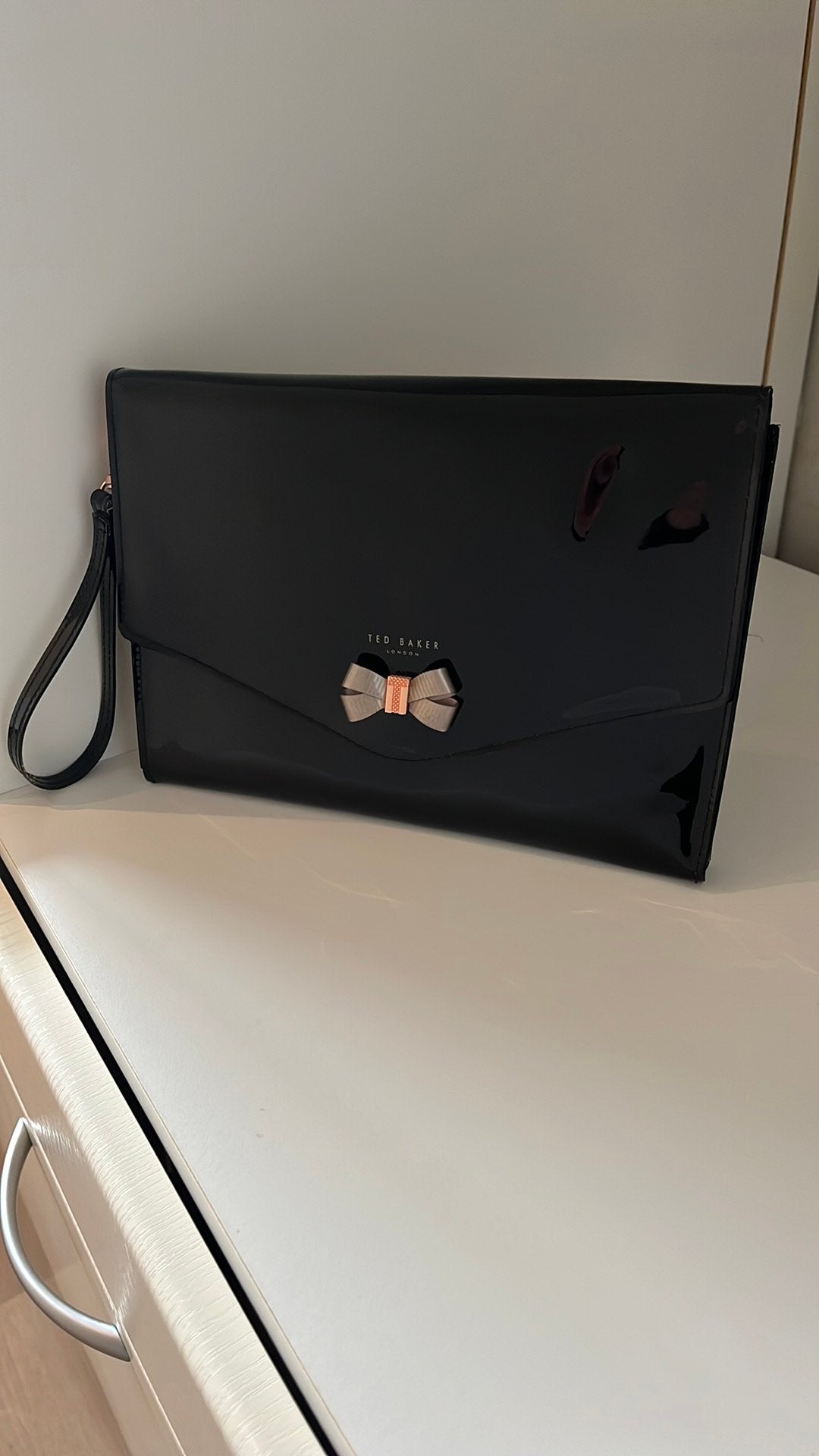 Ted Baker handtas, Ophalen of Verzenden, Zo goed als nieuw, Zwart, Handtas