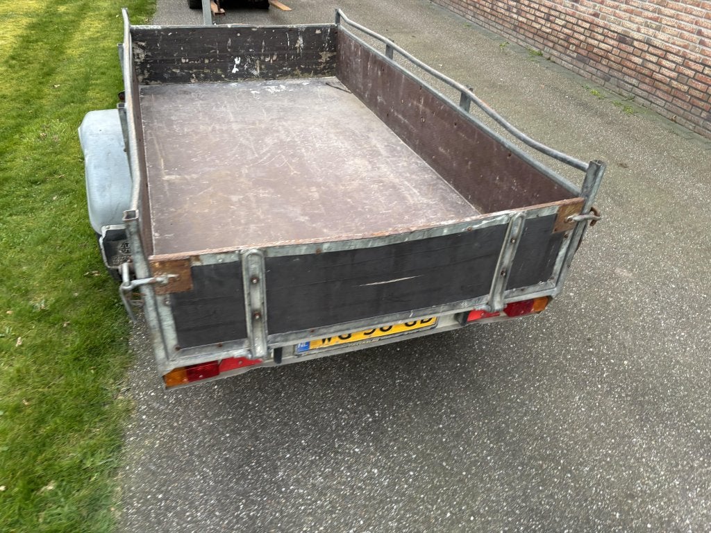 4 x hapert enkelasser Aanhanger aanhangwagen 1300 kg, Gebruikt