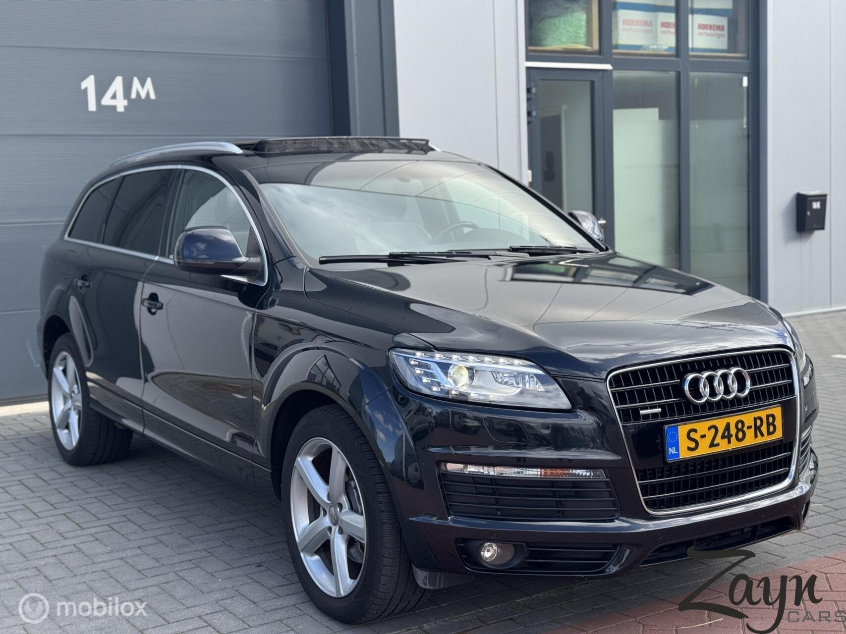 Audi Q7 4.2 FSI Quattro | Pano | Bose | Memory | Luchtvering, Auto's, Automaat, Gebruikt, 8 cilinders, Zwart