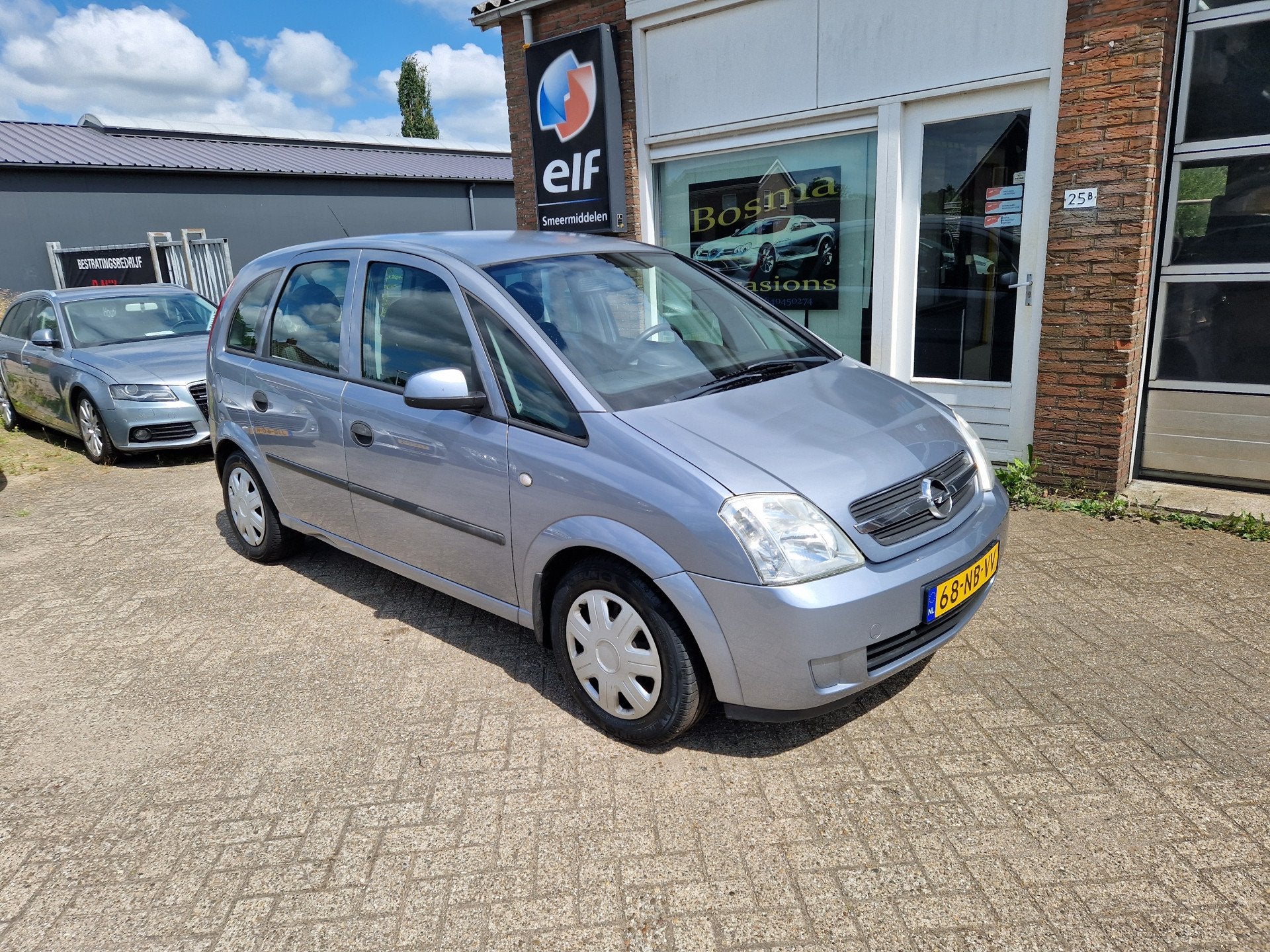 Opel Meriva 1.6i "Enjoy" Airco - Cruise - Trekhaak - Apk 30-, Auto's, Opel, Stof, Gebruikt, 4 cilinders, Metallic lak