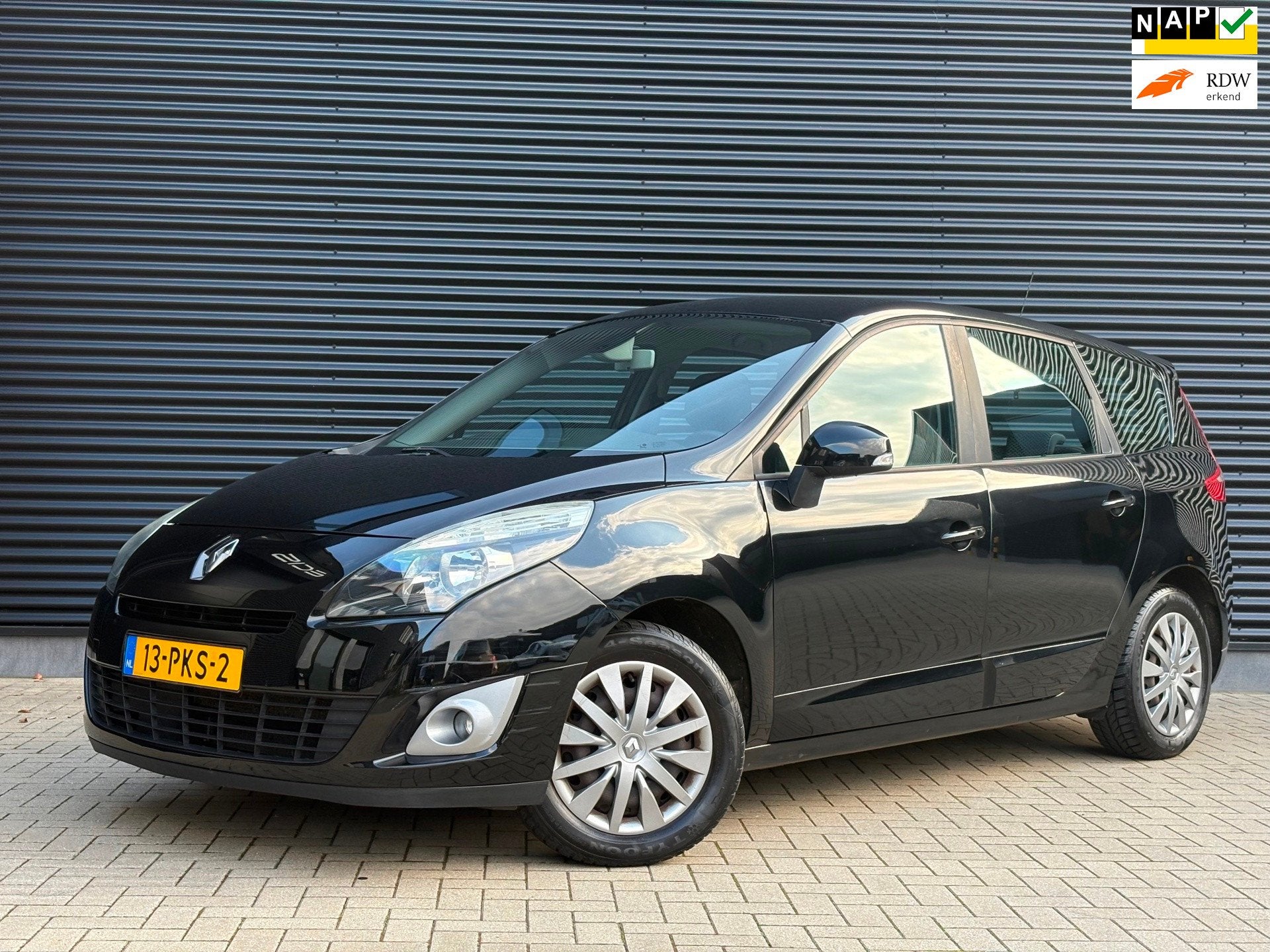 Renault Grand Scénic 1.6 Expression Rijklaar | Navi | Clima, Auto's, Euro 5, Stof, Gebruikt, 4 cilinders