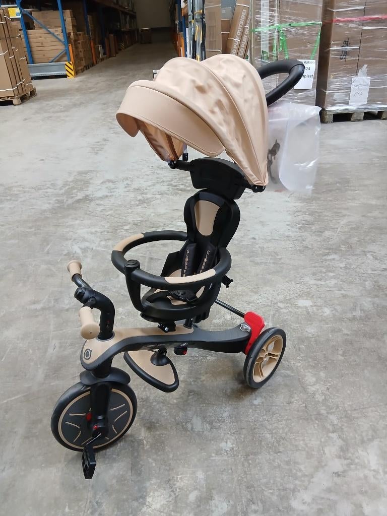 Globber driewieler en loopfiets New Trike Explorer 4in1 sand, Kinderen en Baby's, Speelgoed | Buiten | Voertuigen en Loopfietsen