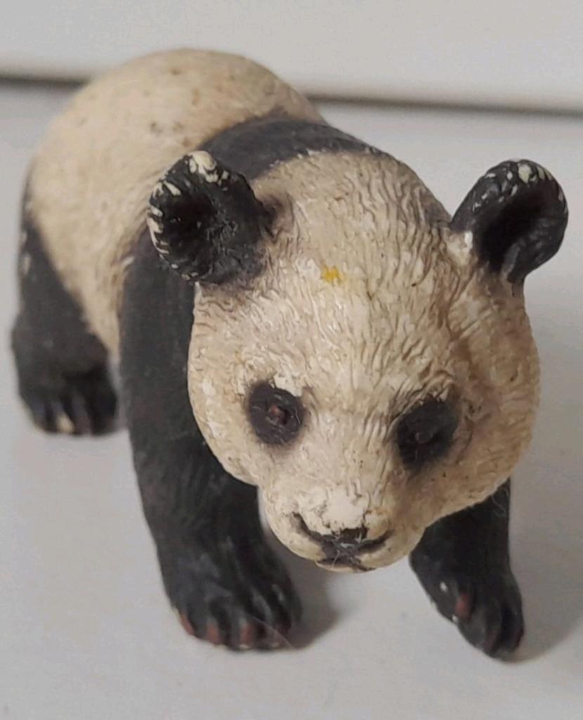 Schleich reuze panda 1999, Ophalen of Verzenden, Gebruikt, Wild dier, Beeldje of Figuurtje