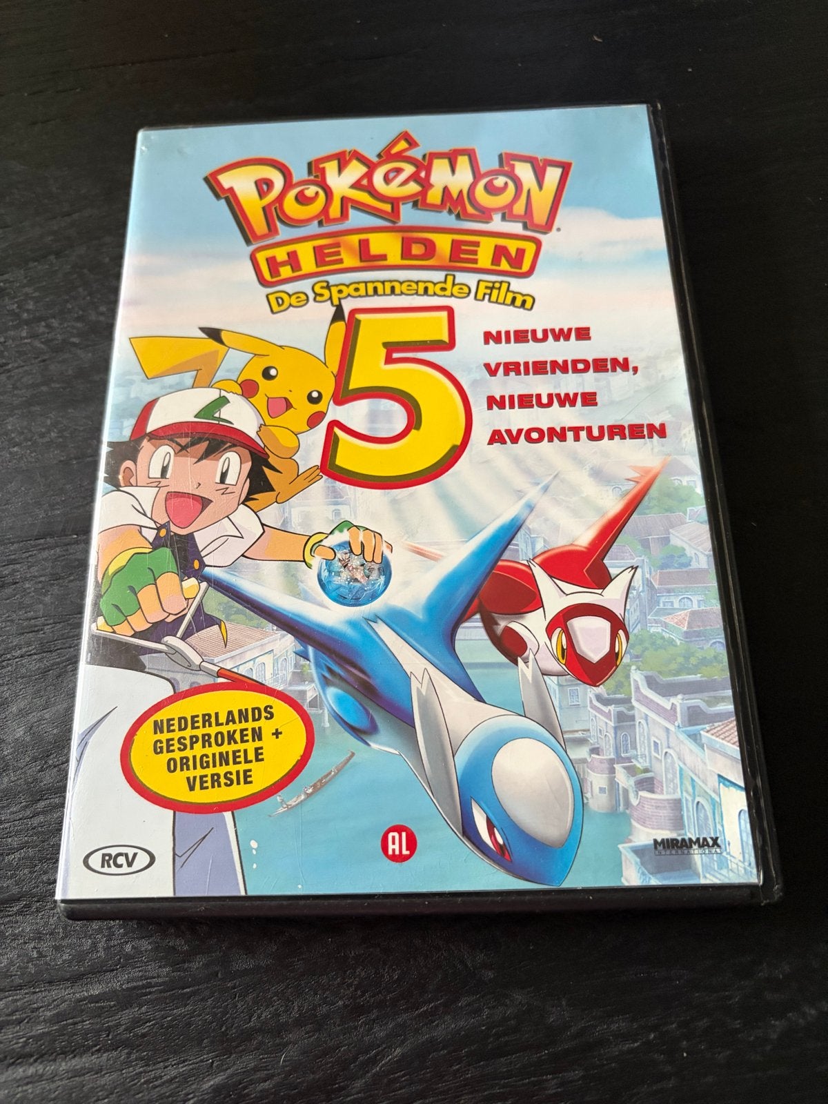 Pokémon Helden 5: De Spannende Film - DVD, Cd's en Dvd's, Animatie, Alle leeftijden, Zo goed als nieuw, Film