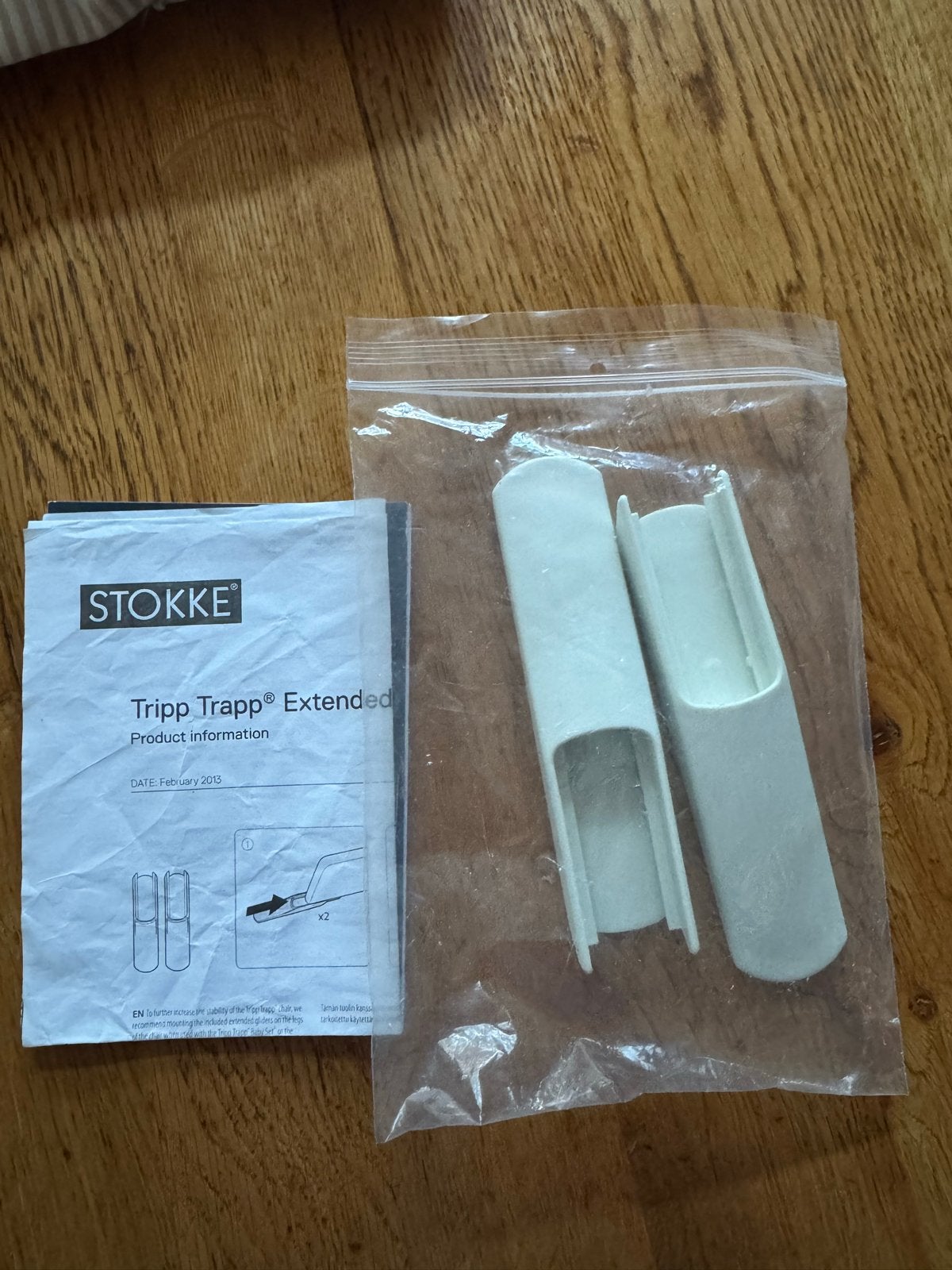 Stokke Tripp Trapp stoel verlengers, Ophalen of Verzenden, Gebruikt, Meegroeistoel