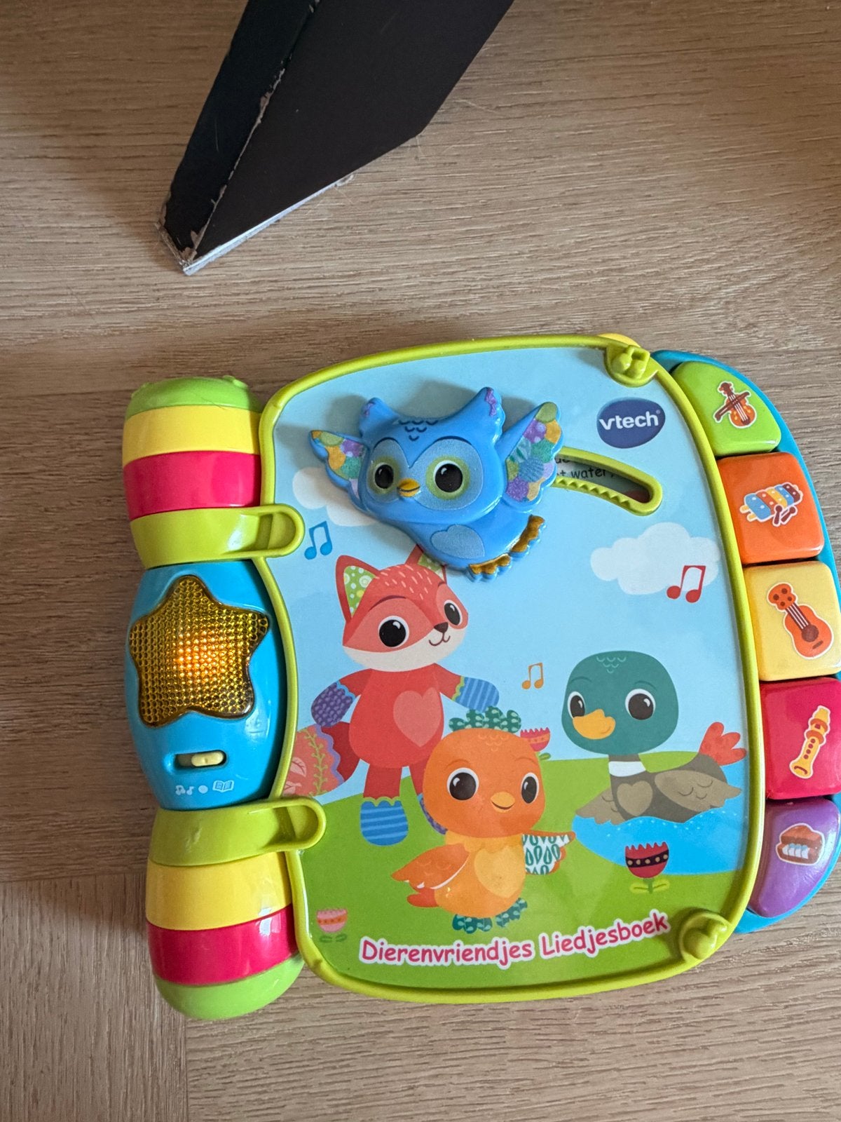 VTech Dierenliedjesboek met licht en geluid, Ophalen of Verzenden, Gebruikt, Overige typen, Met licht