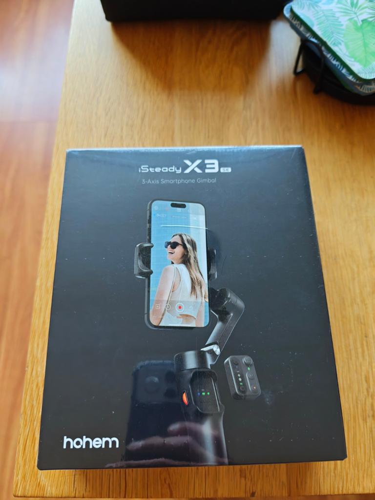 Hohem iSteady X3 3-assige Smartphone Gimbal Stabilisator, Audio, Tv en Foto, Fotoalbums en Accessoires, Nieuw, Ophalen
