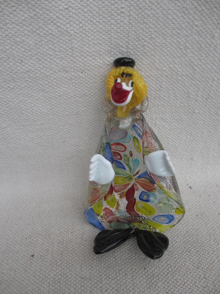 Vintage Murano glas clown jaren 50/60, Ophalen of Verzenden