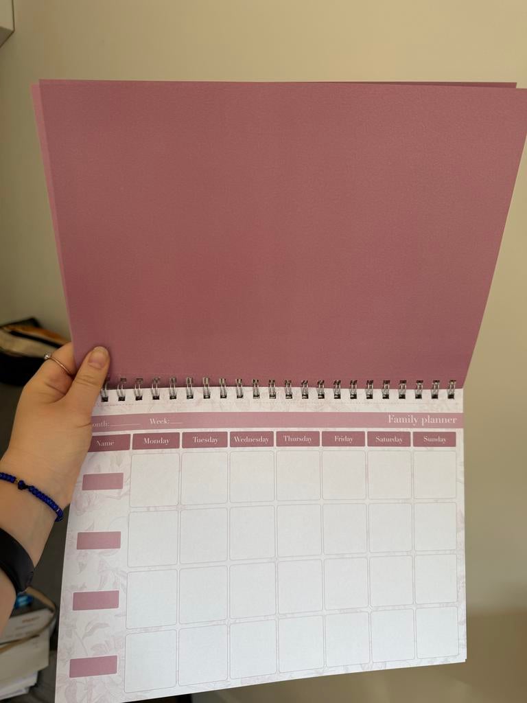 Family planner calender NEW, Ophalen, Maandkalender, Nieuw