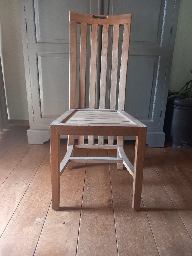nieuwe teak burostoel eetkamerstoel, Antiek en Kunst, Ophalen