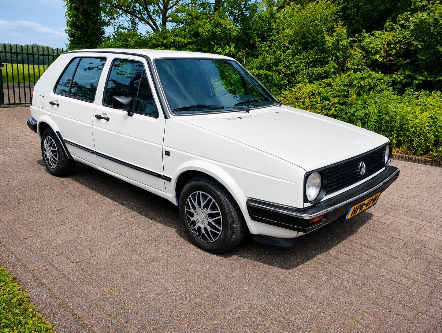 Volkswagen Golf 1.6D 5-deurs oldtimer apk 08-2027 inruil mog, Auto's, Voorwielaandrijving, 54 pk, 4 cilinders, 800 kg