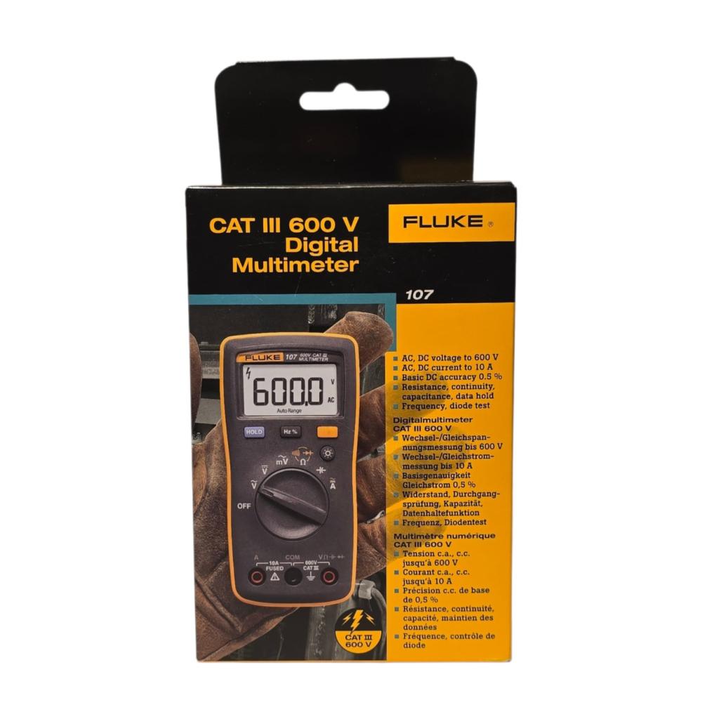 Fluke 107/EUR Multimeter Digitaal CAT IV 600 V | Nieuw, Fluke, Nieuw, Support@fluke.com, 6920 Seaway Blvd
Everett, WA 98203
USA