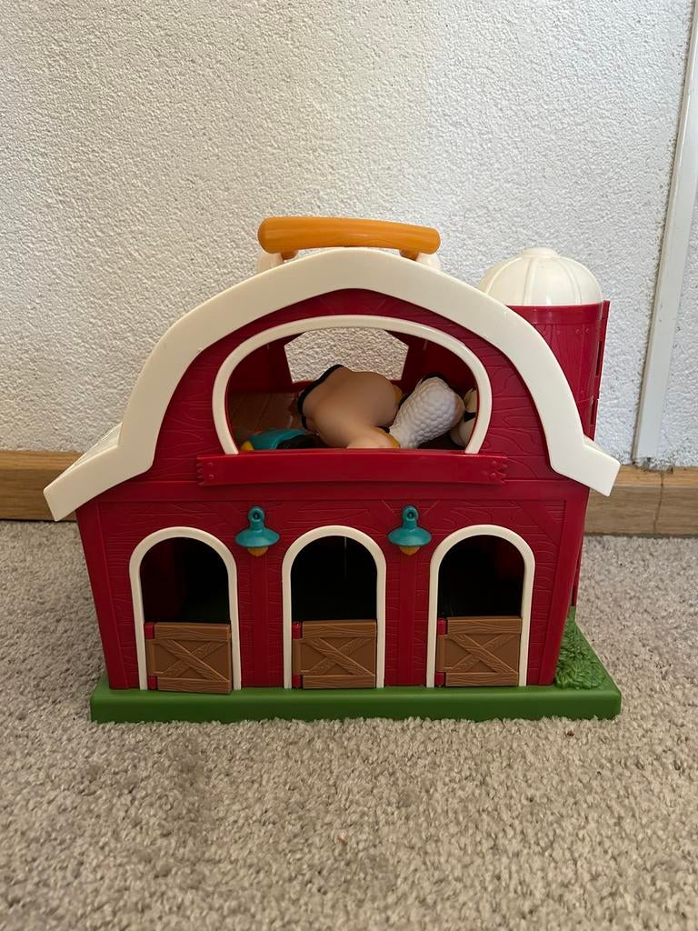 Boerderij/Farm zgan, Kinderen en Baby's, Speelgoed | Poppenhuizen, Ophalen, Zo goed als nieuw, Poppenhuis