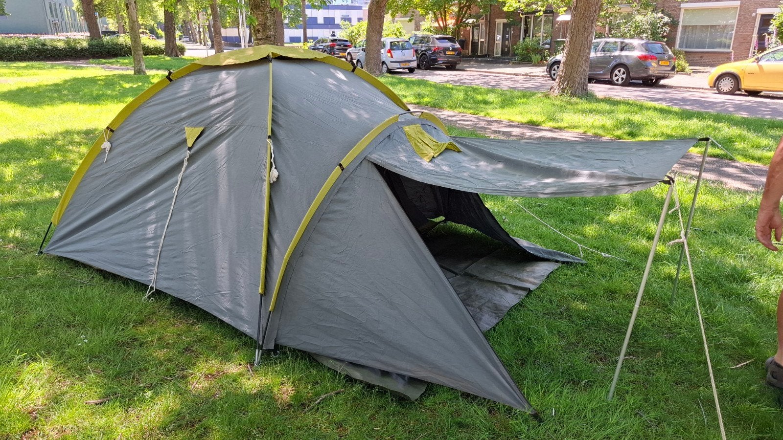 tweepersoons tent, Caravans en Kamperen, Ophalen of Verzenden, Gebruikt