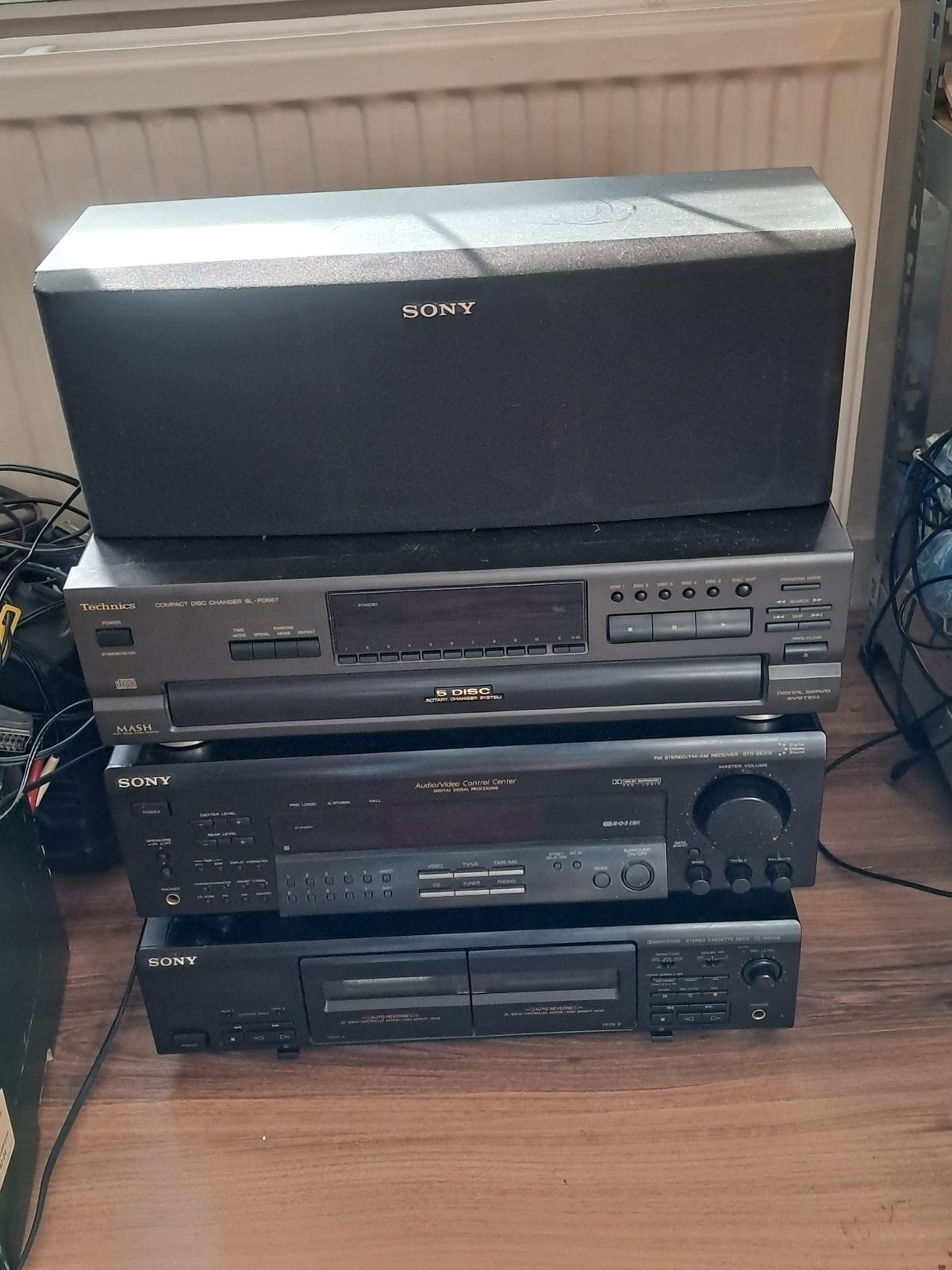 Sony stereoset, Ophalen, Gebruikt, Losse componenten, Sony