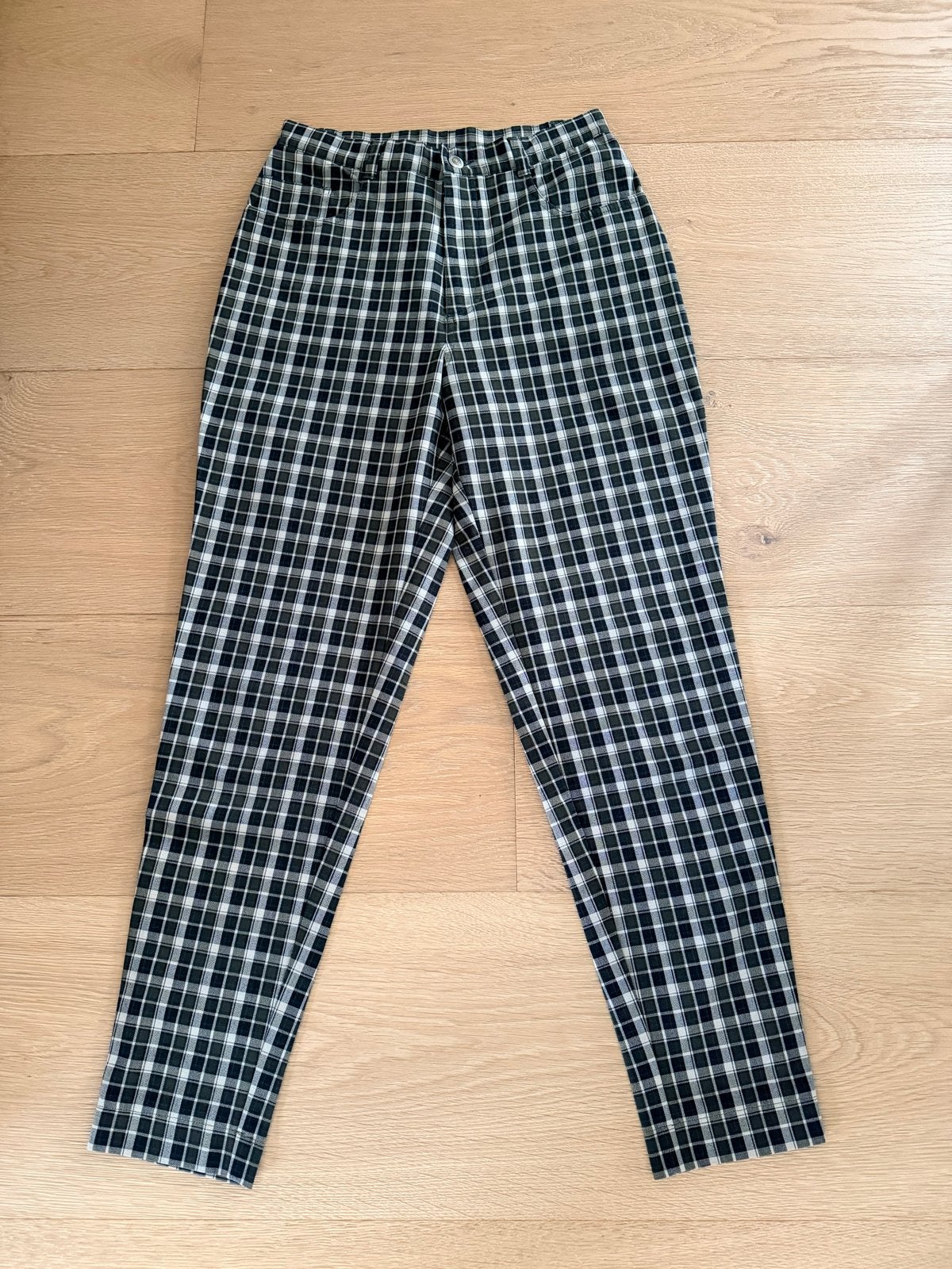 Geruite broek maat 40 (valt als 38), Kleding | Dames, Maat 38/40 (M), Ophalen of Verzenden, Zo goed als nieuw, Lang