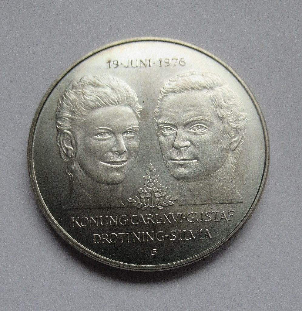 Sweden, 50 kronor, 1976, Verzenden, Overige landen, Zilver