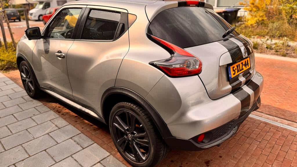 Nissan Juke 1.2 Dig-t 2014 Grijs 360-camera nieuw model, Auto's, Nissan, Particulier, Juke, 360° camera, ABS, Achteruitrijcamera