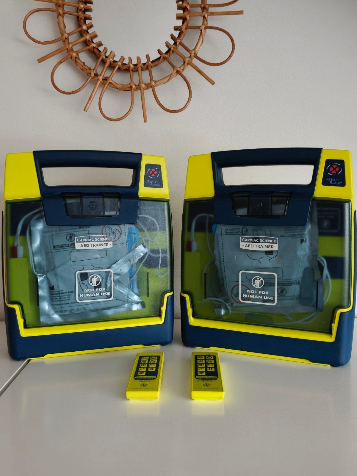 2x Cardiac Science Powerheart G3 AED Trainer, Diversen, Ophalen of Verzenden, Zo goed als nieuw